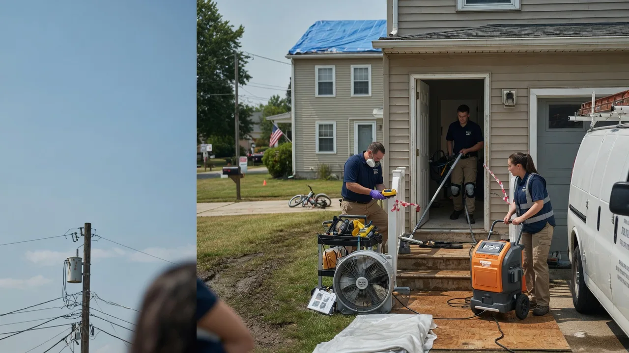 Water Damage Repair in Francesville, IN near me